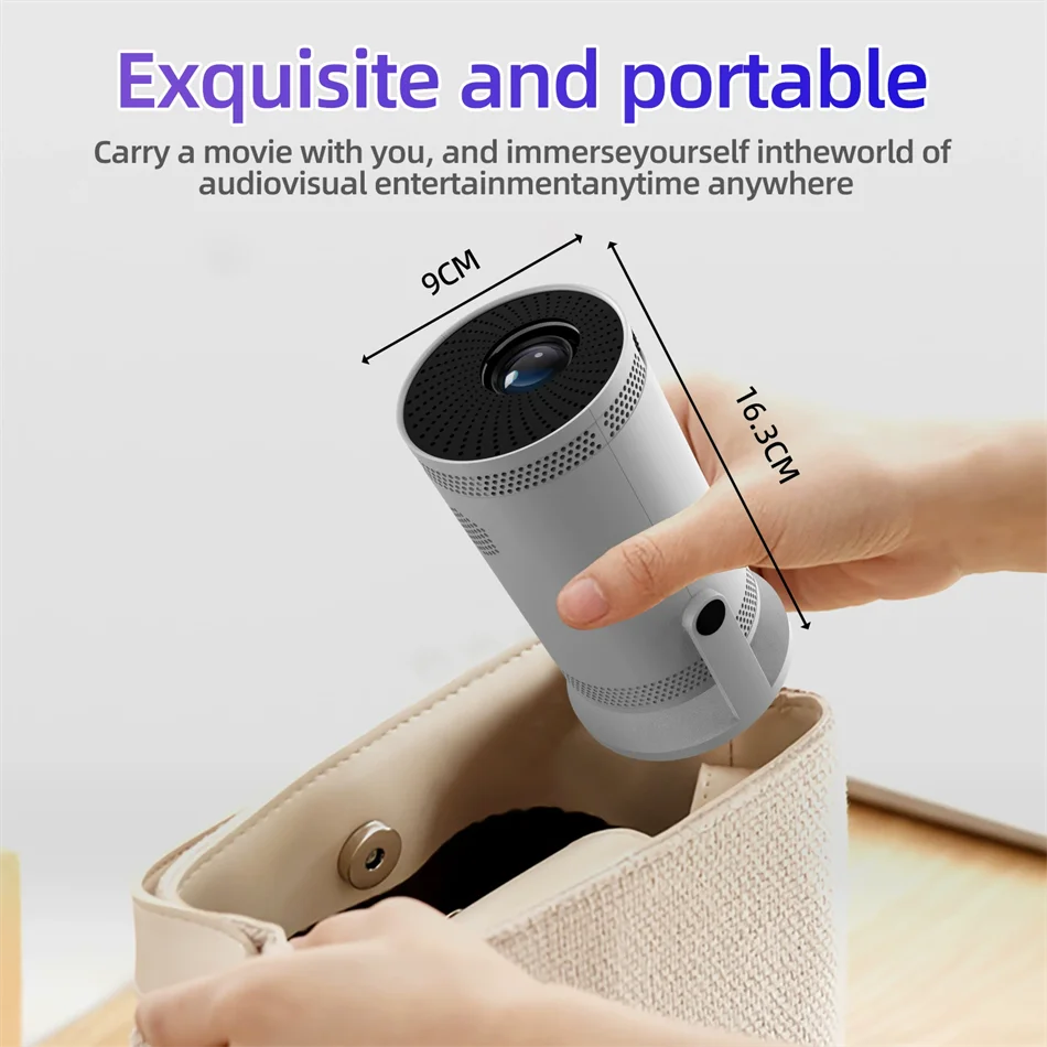 4K 1080P Mini Portable Projector